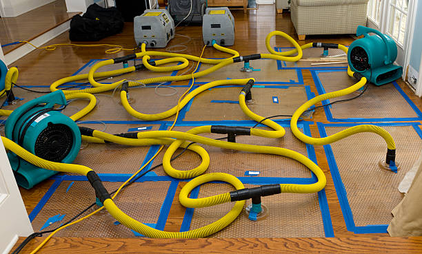 Professional Crawl Space Water Removal technician working in Commerce, OK